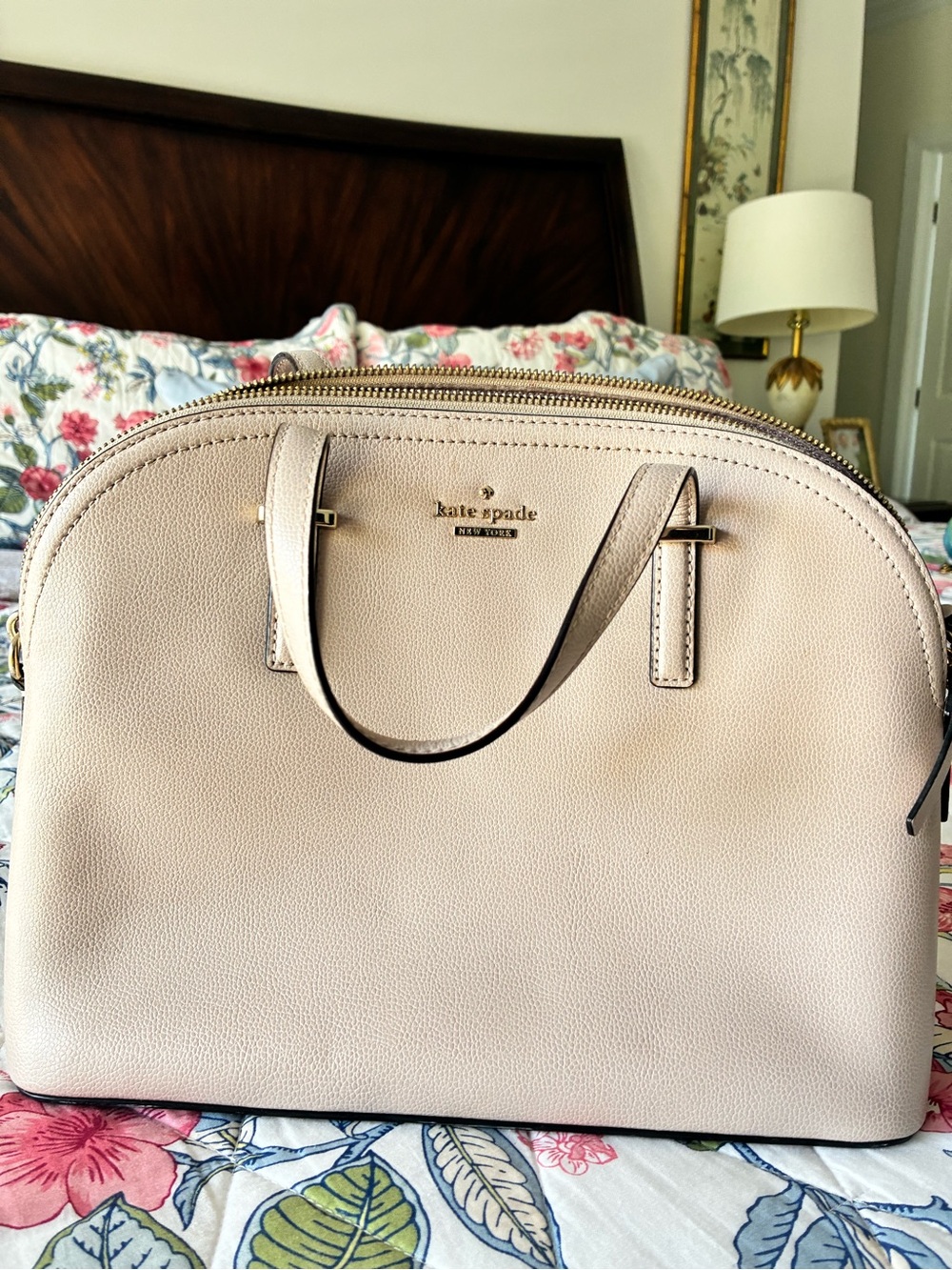 kate spade Pale Blush Dome Satchel